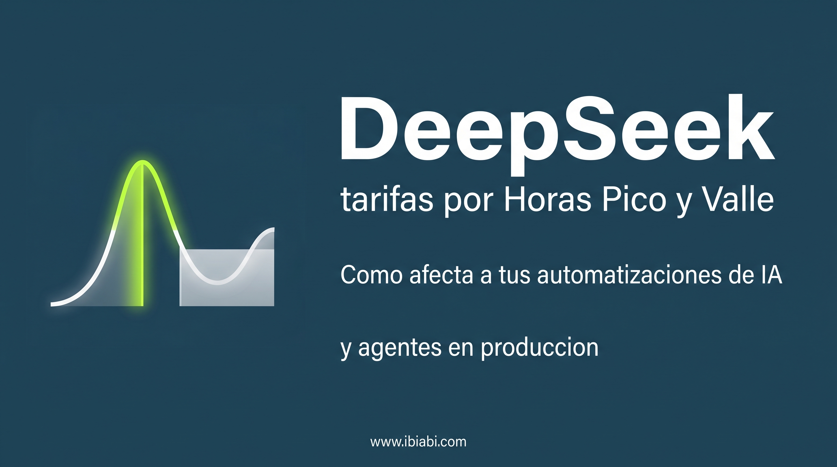 DeepSeek cambia su esquema de tarifas a Horas Pico y Valle: Impacto en automatizaciones de IA — iBiabi Lab