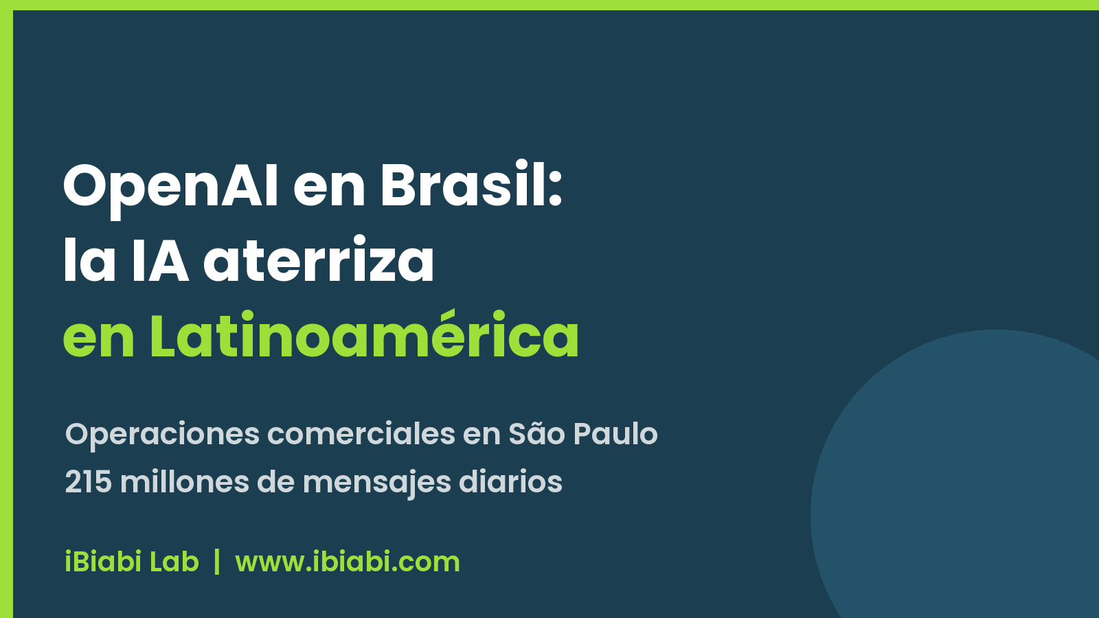 OpenAI Brasil: la IA aterriza en Latinoamérica con operaciones comerciales en São Paulo